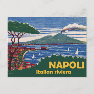 Napels, Italiaanse Rivièra Briefkaart