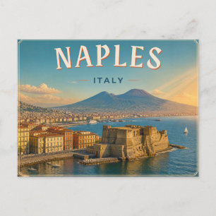Napels Italië Ansichtkaart Briefkaart