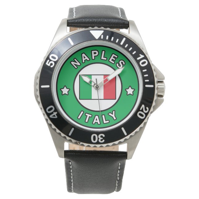 Napels Italië Horloge (Voorkant)