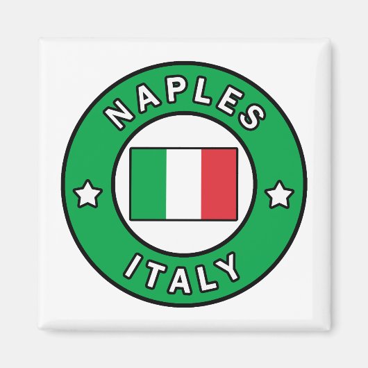 Napels Italië Magneet (Voorkant)