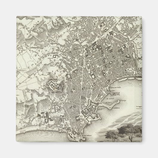 Napels, Italië Magneet (Voorkant)