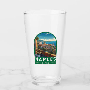 Napels Italië Reizen Kunst Vintage Glas