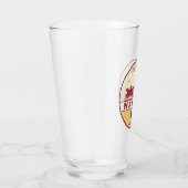 Napels Italië Skyline Embleem Glas (Rechts)