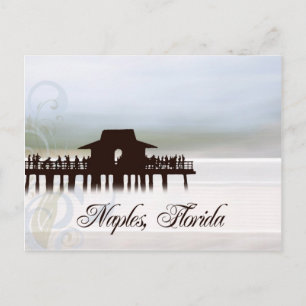 Napels Pier Blues Briefkaart