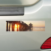 Napels, pier bumpersticker (Op auto)