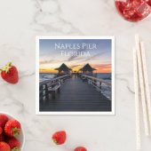 Napels Pier Florida Ocean Beach Servet (Insitu)