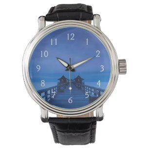 Napels Pier, zonsopgang Horloge