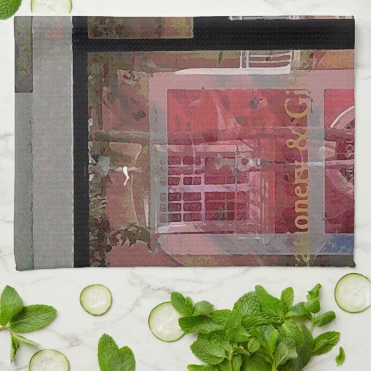 Napels Reflection Theedoek (Gevouwen)