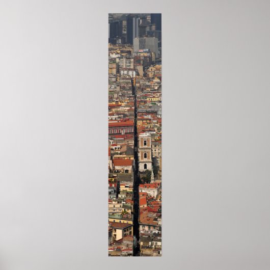 Napels-straat Poster (Voorkant)