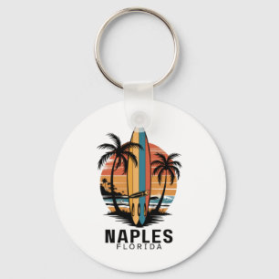 Napels Strand Florida Surfen Surfer _1  Sleutelhanger