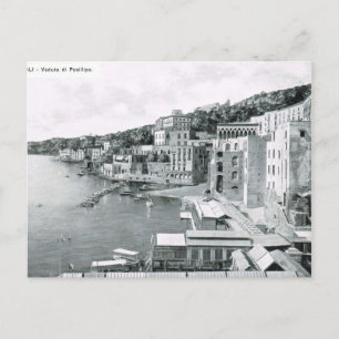 Napels, Veduta di Posillipo 1908 Briefkaart