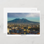 Napels Vesuvius (Napoli) Briefkaart (Voorkant / Achterkant)