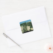 Napels Vierkante Sticker (Envelop)