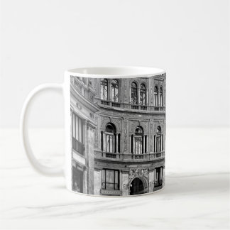 Napels zwart en wit (Napels) Koffiemok