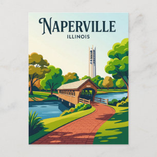 Naperville Riverwalk VS Briefkaart