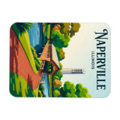 Naperville Riverwalk VS Magneet (Horizontaal)