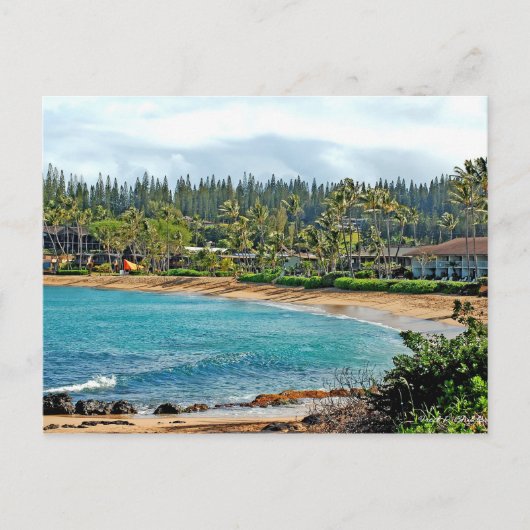 Napili Bay Briefkaart (Voorkant)