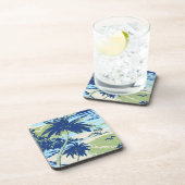 Napili Bay Hawaiian Cork Dessous de verre (Côté Droit)