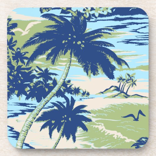 Napili Bay Hawaiian Cork Dessous de verre (Devant)