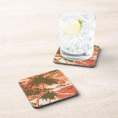 Napili Bay Hawaiian Cork Dessous de verre (Côté Droit)