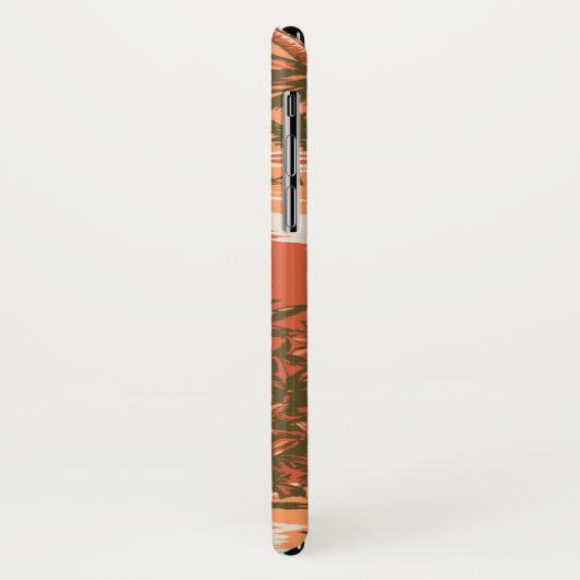 Napili Bay Hawaiian Island - Schilderachtig Papaya Case-Mate iPhone Case (Achterkant/links)