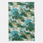 Napili Bay Hawaiian keukenhanddoek (Verticaal)