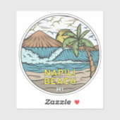 Napili Beach Hawaii Sticker (Vel)
