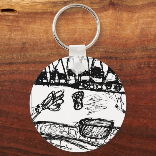 Napkin Cronicles 1 Sleutelhanger (Voorkant)