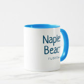 Naples Beach Florida Café Mug (Devant droit)