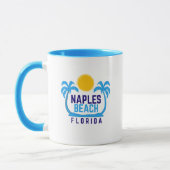Naples Beach Florida Café Mug (Gauche)