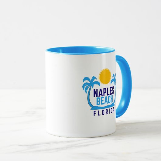 Naples Beach Florida Café Mug (Devant droit)