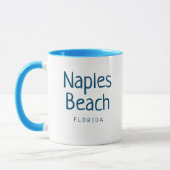 Naples Beach Florida Coffee Mok (Links)