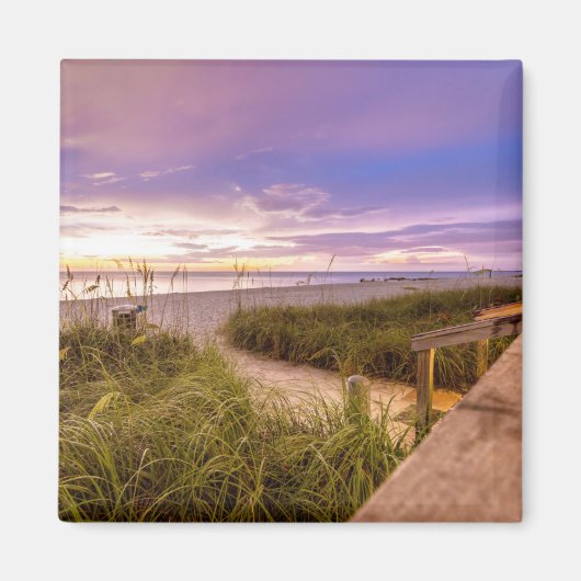 Naples Beach Florida Magneet (Voorkant)