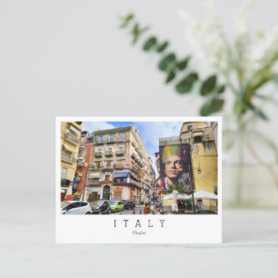 Naples, capitale de la Campanie, Italie Carte post