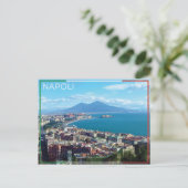 Naples - Carte postale Napoli. (Debout devant)