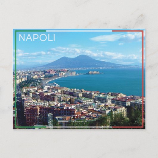 Naples - Carte postale Napoli. (Devant)