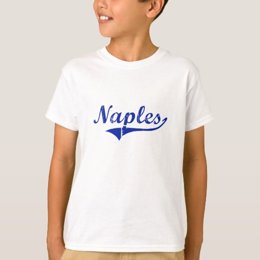 Naples Florida Classic Design T-shirt (Voorkant)