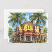 Naples florida dreaming briefkaart (Voorkant / Achterkant)