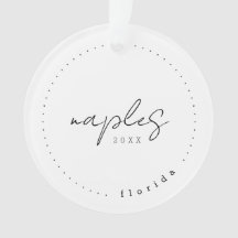 Naples Florida FL Travel United States Simple