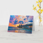 Naples, Floride Carte postale pittoresque (Fleur jaune)