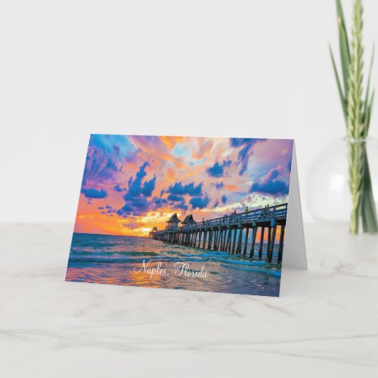 Naples, Floride Carte postale pittoresque (Devant)