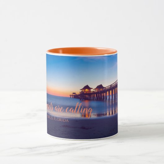 Naples, Floride Sunset Mug (Centre)