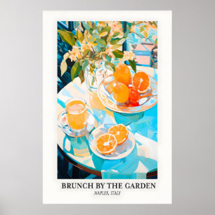 Naples Italie Impression Citron Brunch Nature Mort
