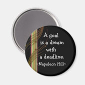 Napolean Hill Quotes(3) - Motivatie magneet (Voorkant / Achterkant)