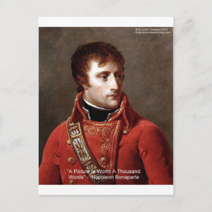 Napoleon "1000 Woorden" T-shirts, Mokken, Kaarten, Briefkaart