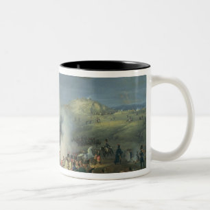 Napoleon Bezoek Bivouac Tweekleurige Koffiemok