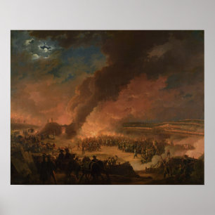 Napoleon Bezoek Bivouacs Poster