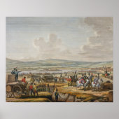 Napoleon Bezoek Siege Works in Danzig onder leidin Poster (Voorkant)