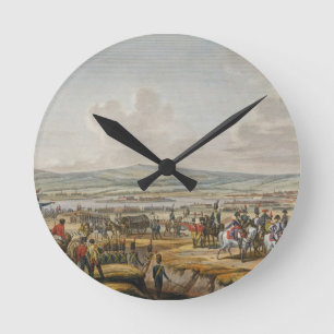 Napoleon Bezoek Siege Works in Danzig onder leidin Ronde Klok