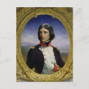 Napoleon Bonaparte  as Lieutenant Colonel Briefkaart